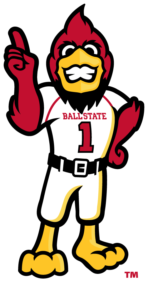 Ball State Cardinals 2015-Pres Mascot Logo v2 iron on transfers for T-shirts